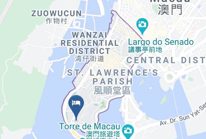 Macau - Pousada De Sao Tiago Maps