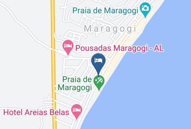 Maragoji - Pousada Delicias Do Mar Maps