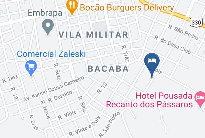 Balsas - Pousada Delirius Maps