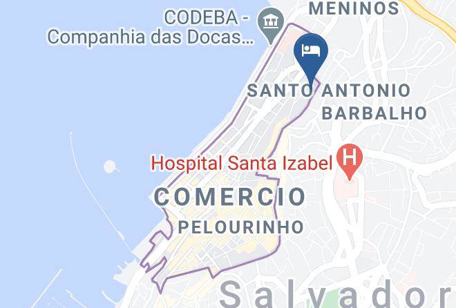Salvador - Pousada Des Arts Maps
