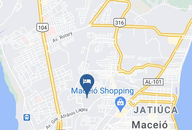 Maceio - Pousada Deus Provera Maps