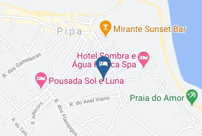 Tibau Do Sul - Pousada Di Pipa Praia Do Amor Maps