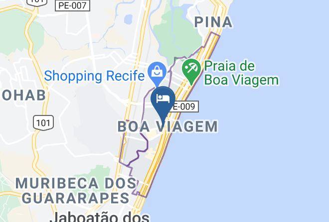 Recife - Pousada Diplomata Maps