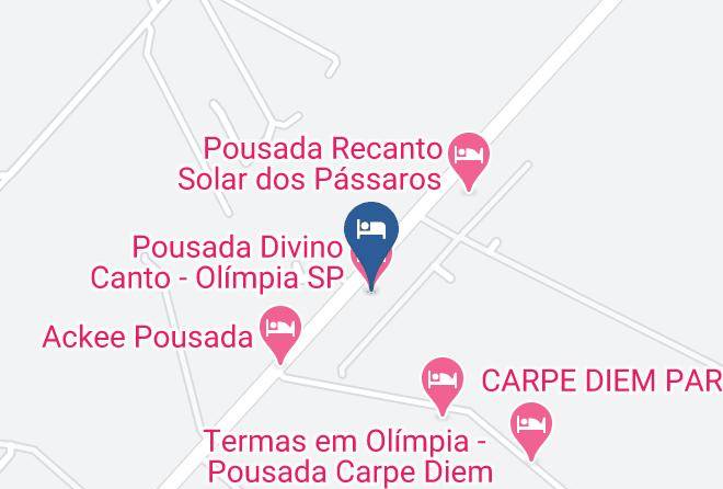 Olimpia - Pousada Divino Canto Olimpia Sp Maps