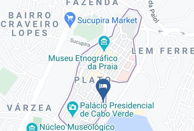 Praia - Pousada Do Aconchego Maps