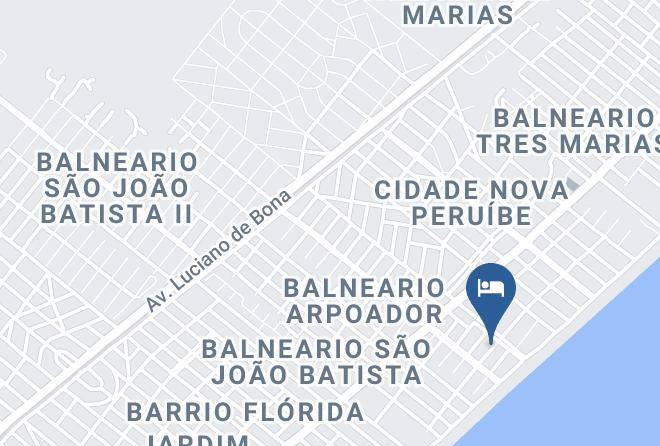 Peruibe - Pousada Do Arpoador Maps