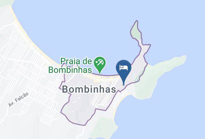 Bombinhas - Pousada Do Arvoredo Bombinhas Maps