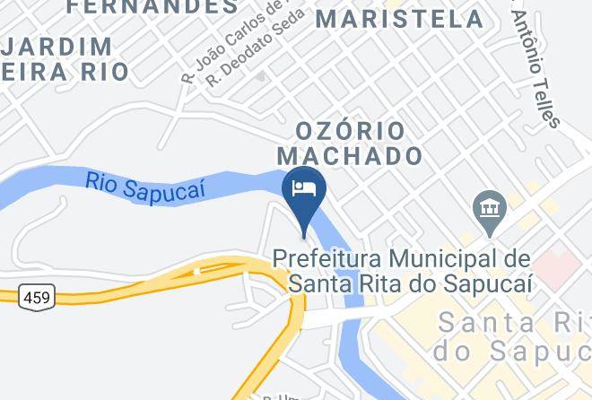 Santa Rita Do Sapucai - Pousada Do Barao Maps