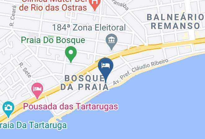 Rio Das Ostras - Pousada Do Bosque Maps