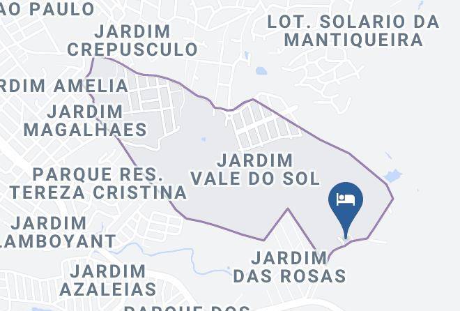 Sao Joao Da Boa Vista - Pousada Do Bosque Maps