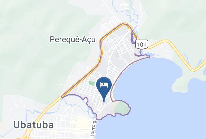 Ubatuba - Pousada Do Brandao Maps