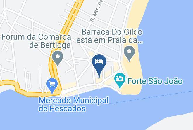 Bertioga - Pousada Do Canal Maps