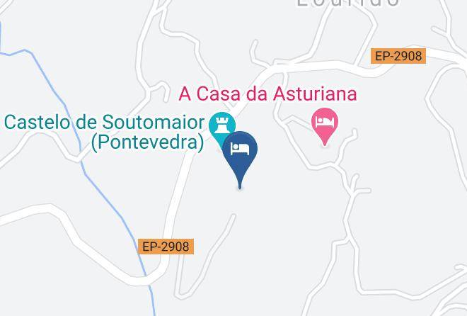 Pontevedra - Pousada Do Castelo De Soutomaior Maps