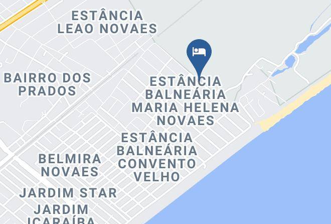 Peruibe - Pousada Do Chefe Escoteiro Maps