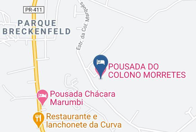 Morretes - Pousada Do Colono Morretes Maps