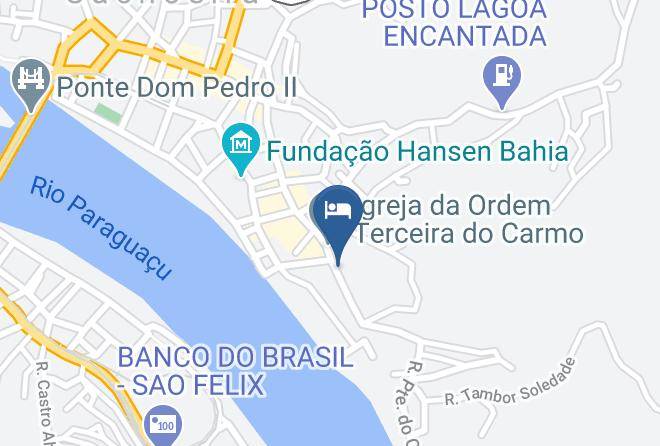 Cachoeira - Pousada Do Convento Do Carmo Maps