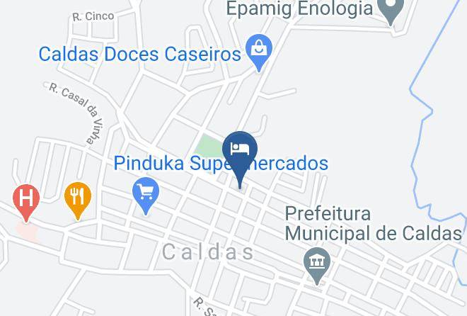 Caldas - Pousada Do Edmar Maps