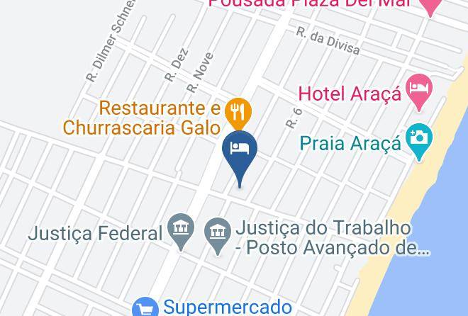 Capao Da Canoa - Pousada Do Farol Capao Da Canoa Rs Maps