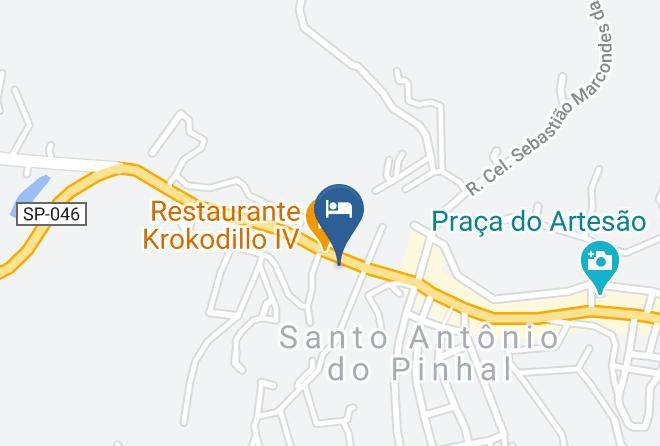 Santo Antonio Do Pinhal - Pousada Do Grilo Maps