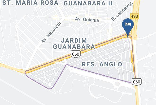 Goiania - Pousada Do Gui Gui Aeroporto Maps