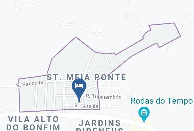 Pirenopolis - Pousada Do Irlandes Maps