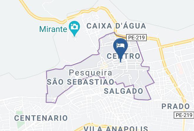 Pesqueira - Pousada Do Joao Maps