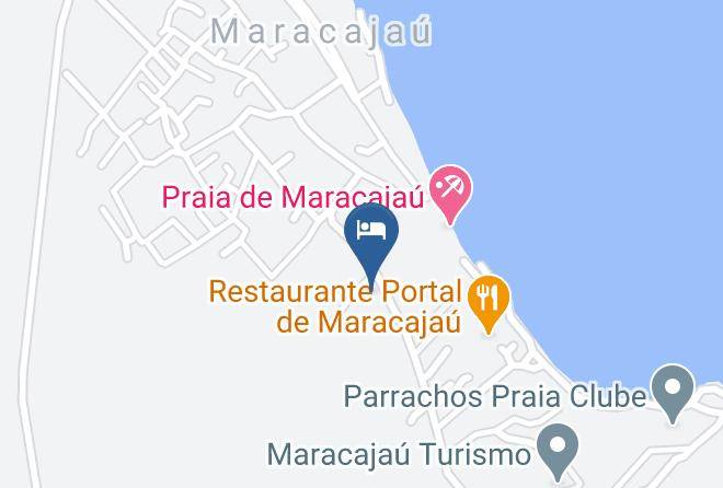 Maxaranguape - Pousada Do Kite Maracajau Maps