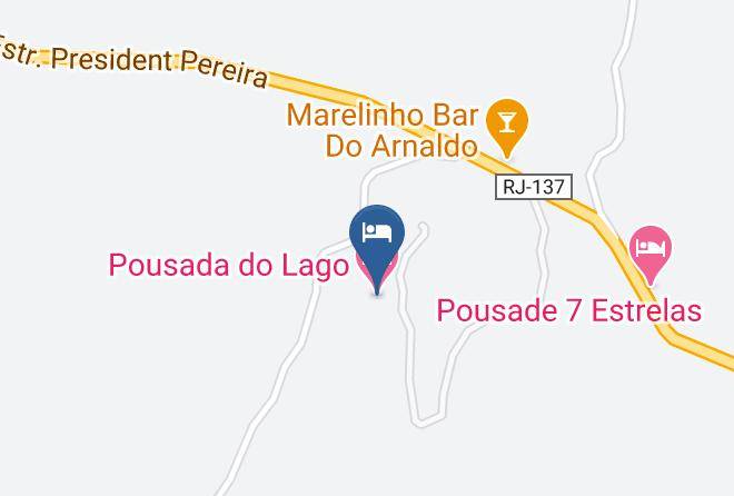 Barra Do Pirai - Pousada Do Lago Maps
