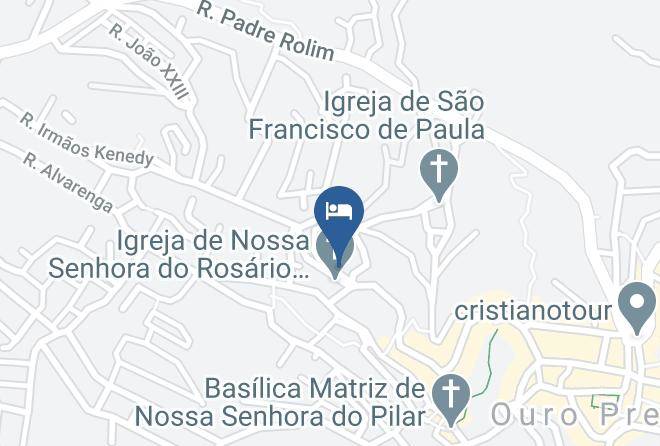 Ouro Preto - Pousada Do Largo Maps