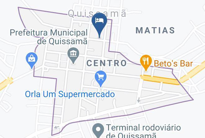 Quicama - Pousada Do Mano Maps