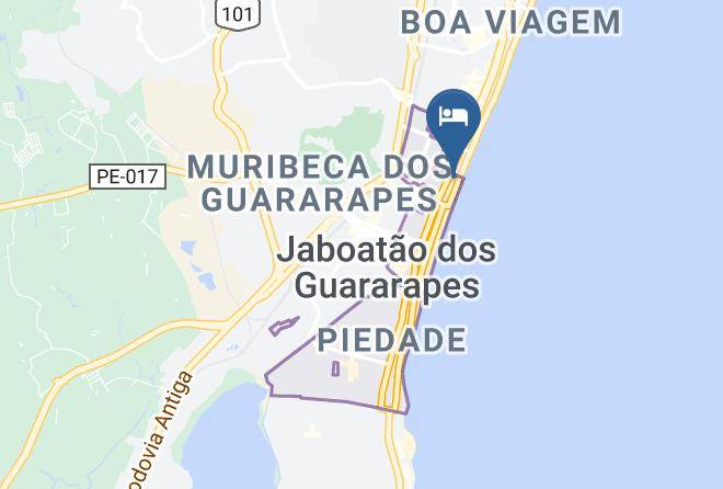 Piedade - Pousada Do Mar Maps