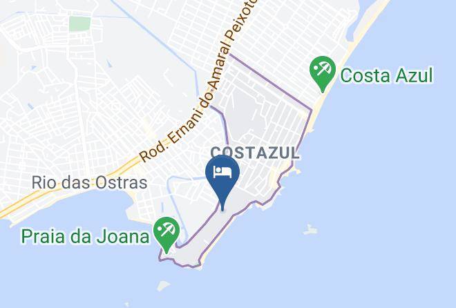 Rio Das Ostras - Pousada Do Marujo Maps