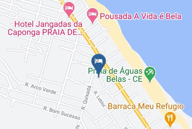Cascavel - Pousada Do Meio Maps