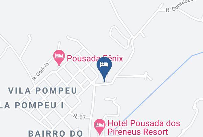Pirenopolis - Pousada Do Mestre Maps