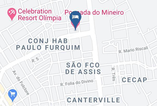 Olimpia - Pousada Do Mineiro Maps