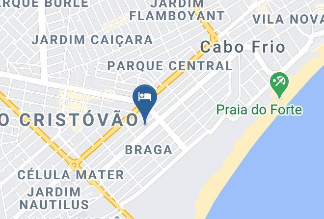 Cabo Frio - Pousada Do Nei Maps