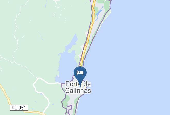 Ipojuca - Pousada Do Nordeste Porto De Galinhas Maps