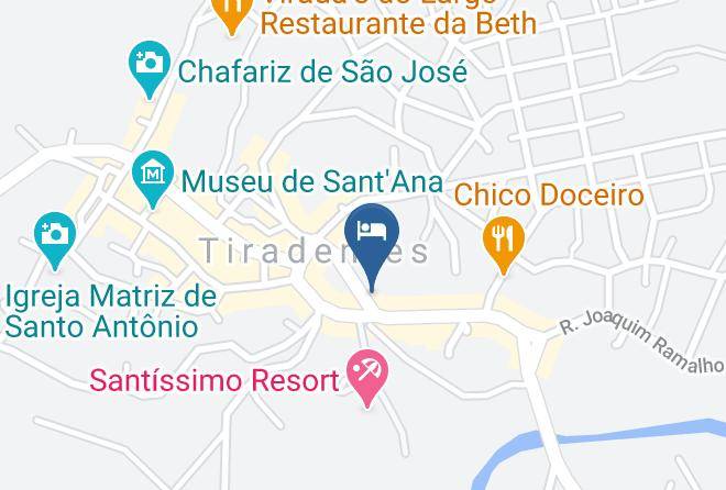 Tiradentes - Pousada Do O Largo Das Forras Maps