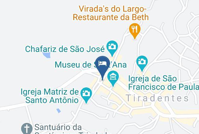 Tiradentes - Pousada Do O Maps
