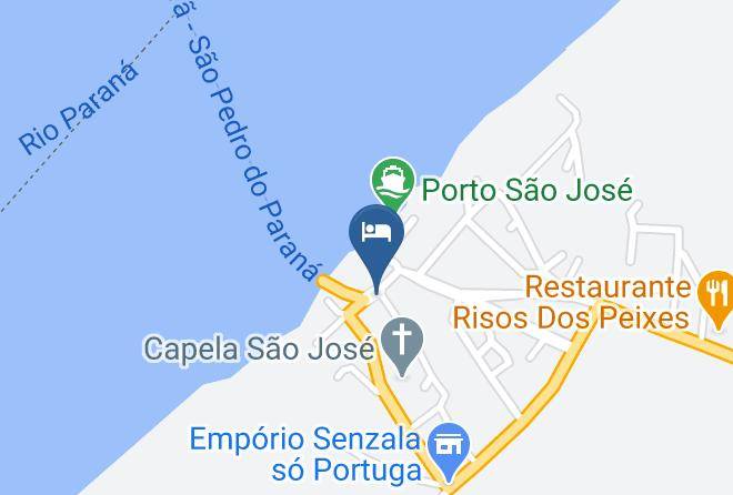 Sao Pedro Do Parana - Pousada Do Padre Maps