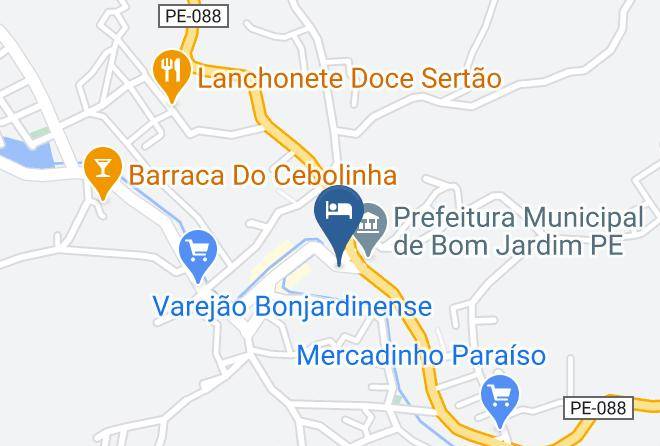 Bom Jardim - Pousada Do Posto Jose Breno Maps