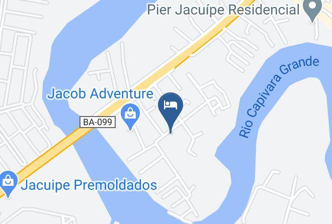 Camacari - Pousada Do Puga Maps