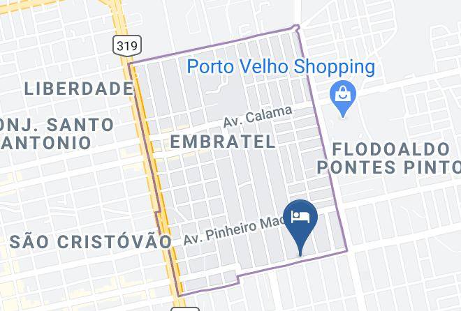 Porto Velho - Pousada Do Raimundao Maps