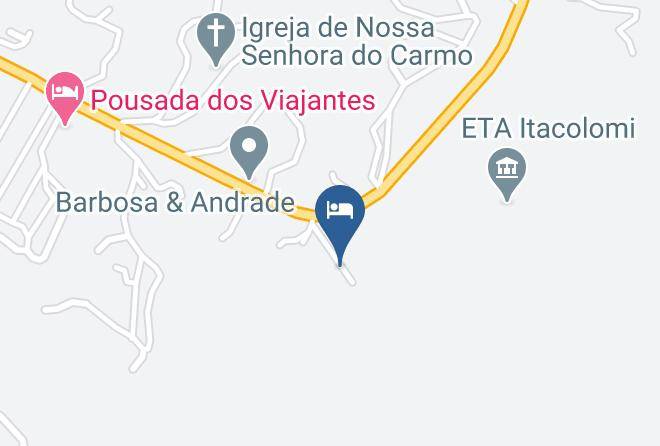 Ouro Preto - Pousada Do Rei Arthur Santo Graal Eventos Maps