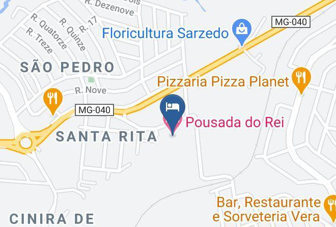 Sarzedo - Pousada Do Rei Maps