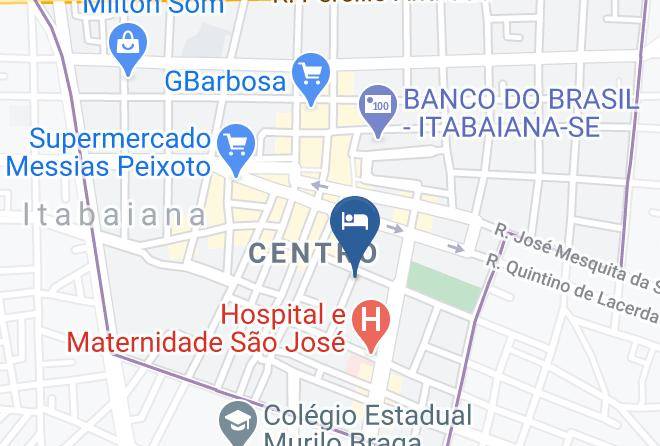 Itabaiana - Pousada Do Sheik Maps