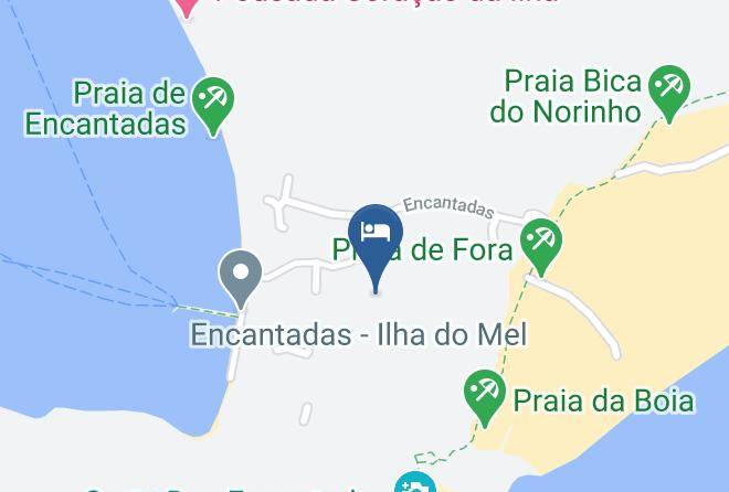 Paranagua - Pousada Do Siri Maps