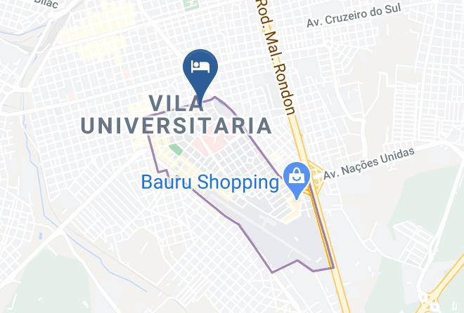 Bauru - Pousada Do Sossego I E Ii Maps