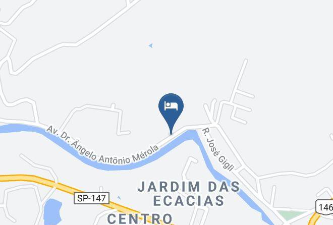 Lindoia - Pousada Do Sossego Maps