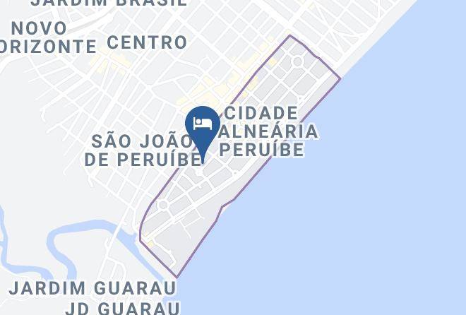 Peruibe - Pousada Do Surf Maps